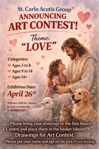 St. Carlo Acutis Youth Group Art Contest