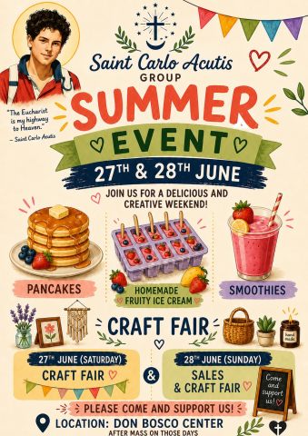 St. Carlo Acutis Youth Fundraising Group Summer Event