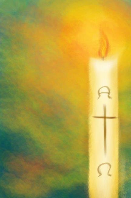 The paschal candle