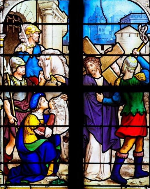 Stained glass window