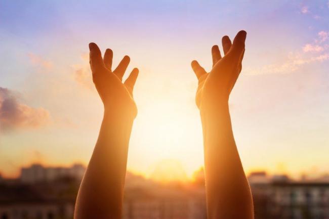Praying hands