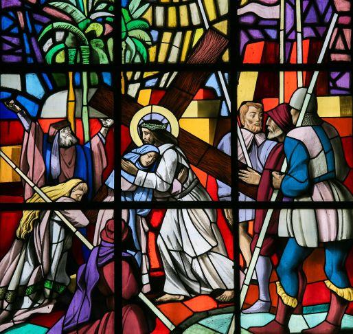 Stained glass window