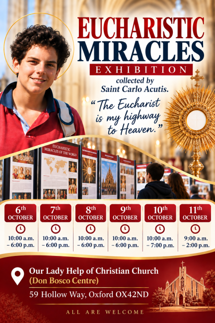 “The Eucharistic Miracles of the World”