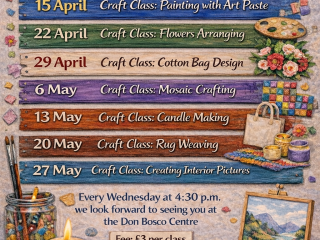 St. Carlo Acutis Youth Group Craft Classes