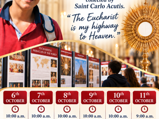 “The Eucharistic Miracles of the World.”